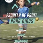 ESCUELA PADEL MENORES